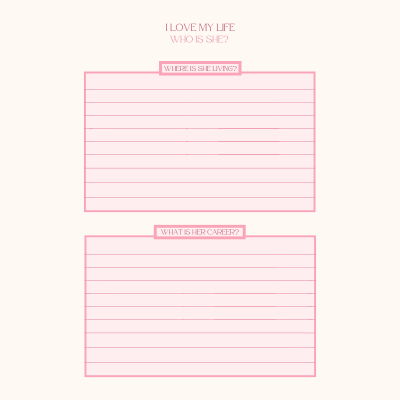 The I Love My Life Digital Self - Love Journal (Instant Download)