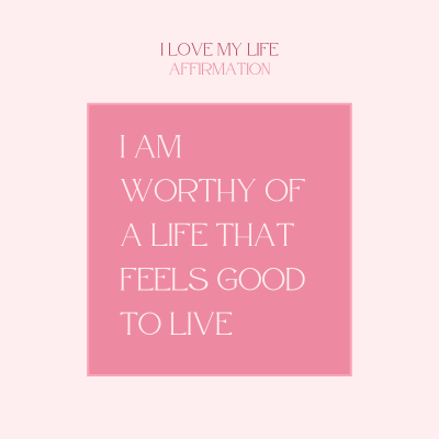 The I Love My Life Digital Self - Love Journal (Instant Download)